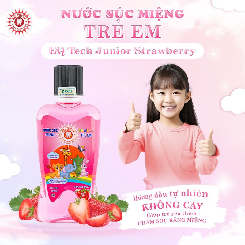 Nước Súc Miệng Trẻ Em Hương Dâu 1